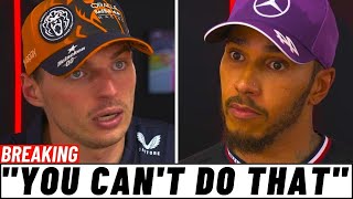 Verstappen Blames Hamilton McLaren Driver Tension Red Bull in Crisis and More  F1 NEWS [upl. by Ehsrop841]