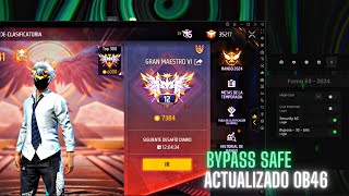 BYPASS FREE FIRE ACTUALIZADO OB46 CON AIMBOT 100 SEGURO PARA CUENTAS PRINCIPALES  ✅ PANEL FAMA 69 [upl. by Oakie754]