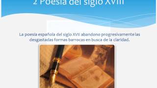 La literatura del siglo XVIIIwmv [upl. by Vod]