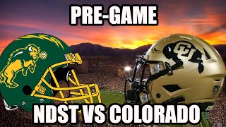 Colorado vs North Dakota State Live PreGame [upl. by Loggia]