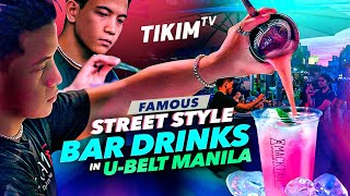 STREET DRINKS in MANILA  P85 STREET MOCKTAIL  TIKIM TV [upl. by Akerboom]