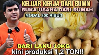 MODAL CUMA 300 RIBU Bikin usaha KECIL DARI RUMAH kini Produksi 12 TON OMSET JUTAAN  IDE BISNIS [upl. by Iruy130]