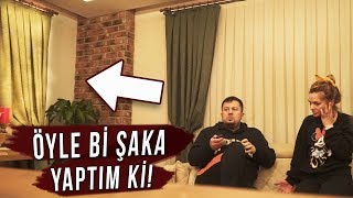 KARIMA ÖYLE Bİ ŞAKA YAPTIM Kİ KENDİM BİLE KORKTUM [upl. by Doubler160]