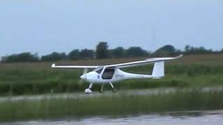 Pipistrel Sinus 912 Landing and Multiple Takeoffs CSU3 [upl. by Pence864]