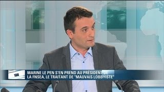 Linvité de Nathalie Lévy  Florian Philippot [upl. by Ellemrac929]