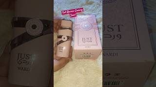 Just Wardi Perfume UNBOXING Fragrance World Perfume perfumeexplorer perfumeslovers fragrance [upl. by Ofilia]