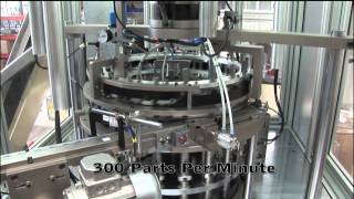 Maquina ensambladora de movimiento continuo  Assembly continuous movement machine [upl. by Lias]