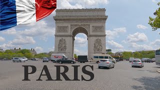 DRIVING in PARIS Île de France FRANCE I 4K 60fps [upl. by Acinelav]