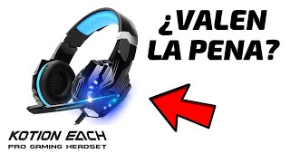 AURICULARES 🎧 GAMING 🎧 KOTION EACH G9000 UNBOXING Y RESEÑA [upl. by Llekcor171]