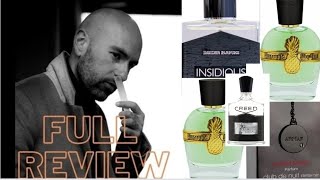 Aventus clone war Insider parfums Insideous vs CDNI man Limited Edition Parfum vs Parfums vintage [upl. by Ecirahs251]