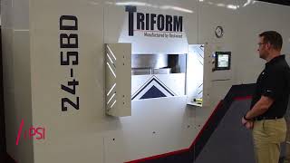 Triform 245FC Fluid Cell Sheet Hydroforming Press [upl. by Ruttger24]