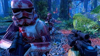 Star Wars Battlefront Zombie Survival Mod [upl. by Nahsab]