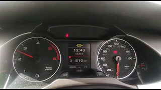 Audi A4 DPF Regeneration  how its done [upl. by Kcirredal127]