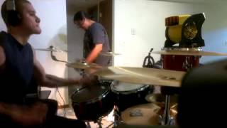 Lantana  quotAll Hustle No Luckquot drum cover [upl. by Affrica531]