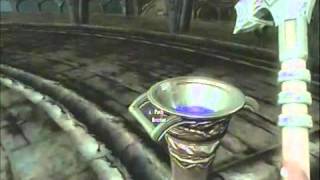 Skyrim Dawnguard  How To Solve The Brazier Puzzle in Dimhollow Crypt Awakening [upl. by Clotilde]