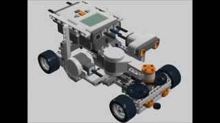 LEGO Mindstorms Bluetooth Car  Building Instructions [upl. by Flanna944]