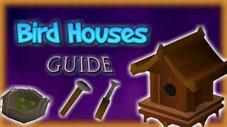 OSRS Birdhouse Guide 2019 IRON MAN [upl. by Letsirhc]