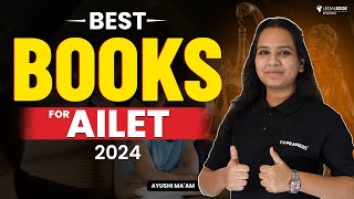 Best Books for AILET  AILET 2024 Preparation Must Watch [upl. by Binky]