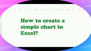 Easy Steps to Create Clear and Simple Charts [upl. by Goto627]