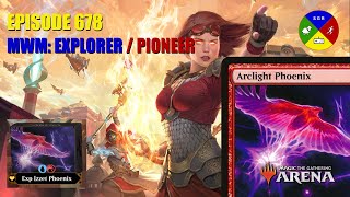 MTG Arena Run MWM Explorer  Pioneer with Izzet Phoenixes [upl. by Reider319]