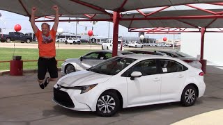 2022 Toyota Corolla Hybrid LE  Is It The BEST Compact Car [upl. by Hayila28]