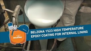 Belzona 1523 high temperature epoxy coating for internal lining [upl. by Tchao]