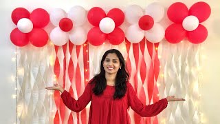 Very Easy Balloon Decoration Ideas  Balloon Decoration Ideas for any occasion at home [upl. by Notlimah]