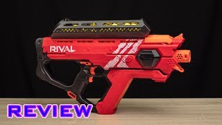 REVIEW Nerf Rival Perses Hopper Extension  Out of Darts [upl. by Adnolohs]