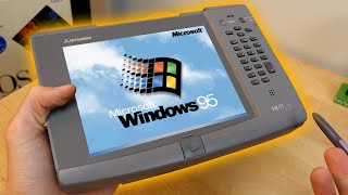 Mitsubishis Windows 95 Tablet [upl. by Mamoun]