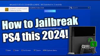 Complete PS4 Jailbreak Tutorial  2024  Easiest and Safest way [upl. by Mikkanen]