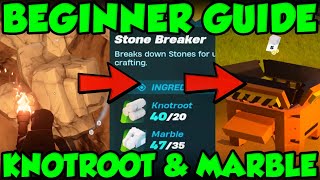 LEGO FORTNITE BEGINNER GUIDE How To Get Knotroot And Marble In Lego Fortnite [upl. by Magner]