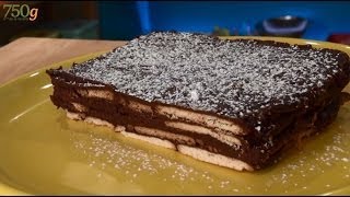 Recette de Gâteau aux Petits Beurre  750g [upl. by Ettereve]