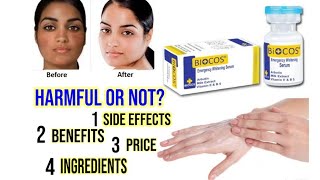 Biocos Serum Review How to use Biocos emergency whitening Serum amp Biocos Cream  Biocos Cosmetics [upl. by Noerb]