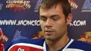 Moncton Wildcats  INTERVIEW  Kelan Herr [upl. by Jempty]