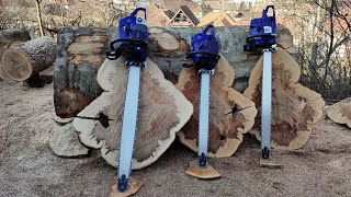 FarmerTec quotbad boysquot  Holzfforma G888 G660 and G288 big bars amp wood [upl. by Fons]