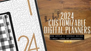 IT’S HERE 🥳 the BEST most customizable 2024 Digital planners All in one 2024 digital planners [upl. by Peter741]