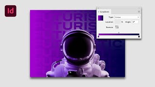 Create a custom gradient swatch in Adobe InDesign [upl. by Onileba885]