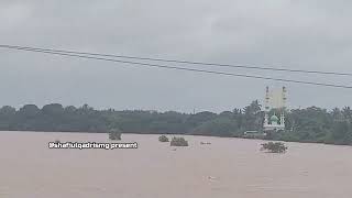 Namma Shimoga TUNGA NADI Full July2024 Tunga River is full shimoga Karnataka shafiulqadrismg [upl. by Calabrese677]