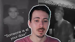 Creepy Situations Caught On Doorbell Cameras [upl. by Esilahs]