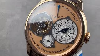 FP Journe Tourbillon Souverain Rose Gold FP Journe Watch Review [upl. by Yrrem]