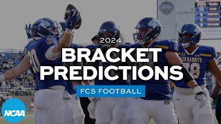 2024 FCS bracket predictions Every playoff game national champ picked [upl. by Akena]