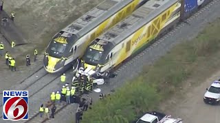 NTSB investigating 2 Brightline high speed train crashes that killed 3 people in Florida this week [upl. by Vassar]