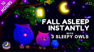 Fall Asleep in 20 Minutes with this 3 Sleepy Owls Lullaby for Babies to Go to Sleep [upl. by Chaille]