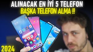 Bence Şuanda Alınabilecek En İYİ 5 TELEFON   OCAK 2024 [upl. by Amero]