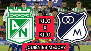 NACIONAL VS MILLONARIOS  KILOXKILO  ¿QUIÉN GANARÁ  CUADRANGULARES FINALES LIGA I 2022 [upl. by Odell]