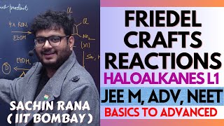 ⚠️Friedel Crafts Reaction  Haloalkanes and Haloarenes  JEE Main Advanced NEET 2024 [upl. by Amberly]