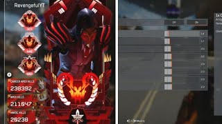 THE 1 REVENANTS BEST SETTINGS IN APEX LEGENDS SEASON 22 [upl. by Siraval]