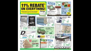 Menards Weekly Ad February 29 – March 10 2024 11 Rebate on Everything [upl. by Stanislaus]