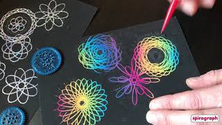 Spirograph Scratch and Shimmer [upl. by Hobbie]