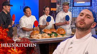 Sliders Get Rated as One Chef Argues With the Judges on the Definition of Sliders  Hells Kitchen [upl. by Undine]